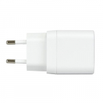 Adapteris Deltaco USBC-AC159 GaN 35W USB-C PD ir USB-A PPS