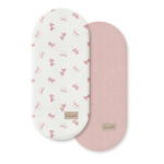 Vežimėlio paklodė Albero Mio CP9, Powder Bows, 2 vnt.