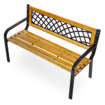 Medinis sodo suolas su atlo&scaron;u 118&times;52 cm, Multigarden