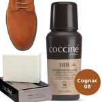 Rinkinys zom&scaron;os ir nubuko valymui bei spalvos atnaujinimui Coccine&reg;, cognac