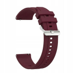 &bdquo;BestAccessories" silikoninis laikrodžio dirželis 18 mm H. Watch GT6 / GT5 / GT4 41mm, bordo