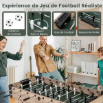 1,2m Stalo futbolas su reguliuojamomis kojomis, 1,2m Stalo futbolas su reguliuojamomis kojomis