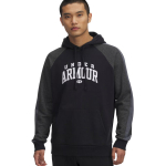 Vyri&scaron;ka džemperis Under Armour Rival Fleece Colorblock Hoodie, juoda, 6003958 001