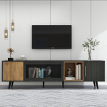 TV spintelė, 200x40x55,5 cm, MDF, 30 kg, 1 vnt
