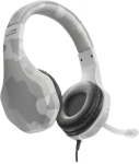 Žaidimų ausinės Speedlink Raidor SL-450303-WE, stereo garsas, sulankstomas mikrofonas, baltos