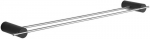Mexen Aron dvigubas rank&scaron;luosčių kabykla, juoda/chromuota - 7088125-07, 60 cm