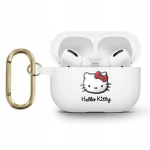 Hello Kitty silikoninis dėklas AirPods Pro 2 &ndash; baltas