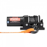 Elektrinis gervė 285x106x106 mm juodas aliuminis sintetinis lynas
