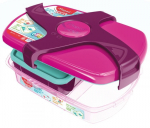 Prie&scaron;piečių dėžutė Maped Picnik Kids Concept 3 dalių 1.78l pink