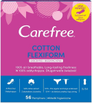 Carefree Flexiform įklotai, 56 vnt