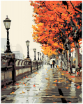 Pie&scaron;imo rinkinys Ruduo Budape&scaron;te 40x50