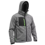 Softshell striuke su gaubtu, dydis: S, 96%poliesteris + 4%elastano, S