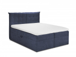 Lova Mazzini Beds Echaveria 160x200 cm, tamsiai mėlyna