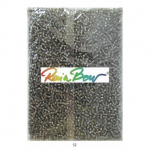 Stikliniai apvalūs karoliukai (biseris) Nr. 12/0 RainBow&reg; 500 g, spalva 52
