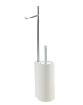 Кeramikinis WC &scaron;epetys su popieriaus laikikliu Hashi 97208