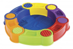 Smėlio dėžė su uždangalu nuo lietaus Paradiso Toys Colombus T00721, 141x18 cm