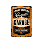 Metalinė plok&scaron;tė 20 x 30 cm, Harley-Davidson Garage