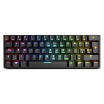 RGB Mechaninis Klaviatūras - Nox - NXKROMKLSTRSP - Juodas - Bluetooth - LED Ap&scaron;viestas