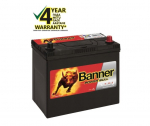 Akumuliatorius Banner 45 Ah Power -+ 12V 360A 238x129x203/225mm