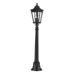 Pastatomas lauko &scaron;viestuvas Elstead Lighting Cotswold lane FE-COTSLN4-M-BK