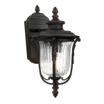 Sieninis lauko &scaron;viestuvas Elstead Lighting Luverne KL-LUVERNE2-S