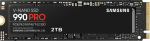 Samsung 990 PRO, 2TB, M.2 2280, SSD interface PCIe Gen4x4, Write speed 6900 MB/s, Read speed 7450 MB/s