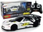 Nuotoliniu būdu valdomas sportinis automobilis Corvette C6.R, 2.4 G, 1:24, baltas