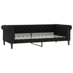 Sofa-lova vidaXL, 90x200 cm, juoda
