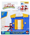 Žaidimų rinkinys su figūrėle Marvel Spidey and His Amazing Friends City Blocks Miles Morales Hasbro