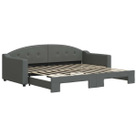 Sofa-lova vidaXL, 90x200 cm, pilka