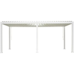 Pavėsinė Pergola Premium 3x6m, balta