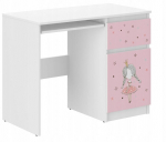 Vaiki&scaron;kas ra&scaron;omasis stalas Wooden Toys N-33 Princesė, baltas