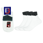 Sportinės kojinės vyrams Bisoks 12431 baltos, 3 poros