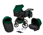 Universalus vežimėlis Boston Travel System 3 in 1, Green