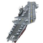 Metalinis 3D konstruktorius Metal Earth Premium serijos USS Midway