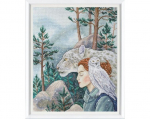 Siuvinėjimo kryželiu rinkinys, RTO, 26,5x32,5 cm, M981