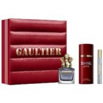 Dovanų rinkinys Jean Paul Gaultier Scandal Pour Homme 3 dalių energizuojantis ambro-medinio aromato EDT