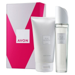 Kosmetikos rinkinys Avon Pur Blanca moterims: tualetinis vanduo EDT, 50 ml + kūno losjonas, 150 ml