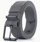 Medžiaginis diržas, pilkas, 120cm