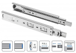 Guoliniai bėgeliai GTV Prestige PK-0-H45-450, pilki