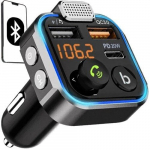 FM Bluetooth siųstuvas USB MP3
