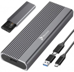 NVME SSD korpusas PCIe M.2 USB-C 3.2 GEN2 adapteris M2 "Reagle" ki&scaron;enė