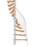 Spiraliniai laiptai Minka Suono Smart &Oslash;120 cm, Balti