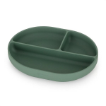 Silikoninė lėk&scaron;tė su skyreliais Petite&Mars Misty Green, žalia