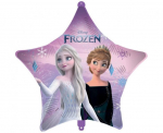 Balionas žvaigždė su Frozen 2 Wind Spirit Disney motyvu, spalvota