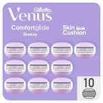 Skutimosi galvutės Gillette Venus Comfortglide Breeze moterims, 10 vnt.