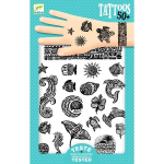 Tatuiruotės - Polinezija Djeco DJ09248, 50 vnt.