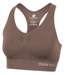 Sportinė liemenėlė moterims Stark Soul&reg; seamless microfiber sport bustier 5119, ruda