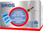 Electrinio uodus atbaidymo užpildo plok&scaron;telė Bros, 20 vnt.