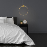 Lubų &scaron;viestuvas LED APP1394-CP OLD GOLD 30cm